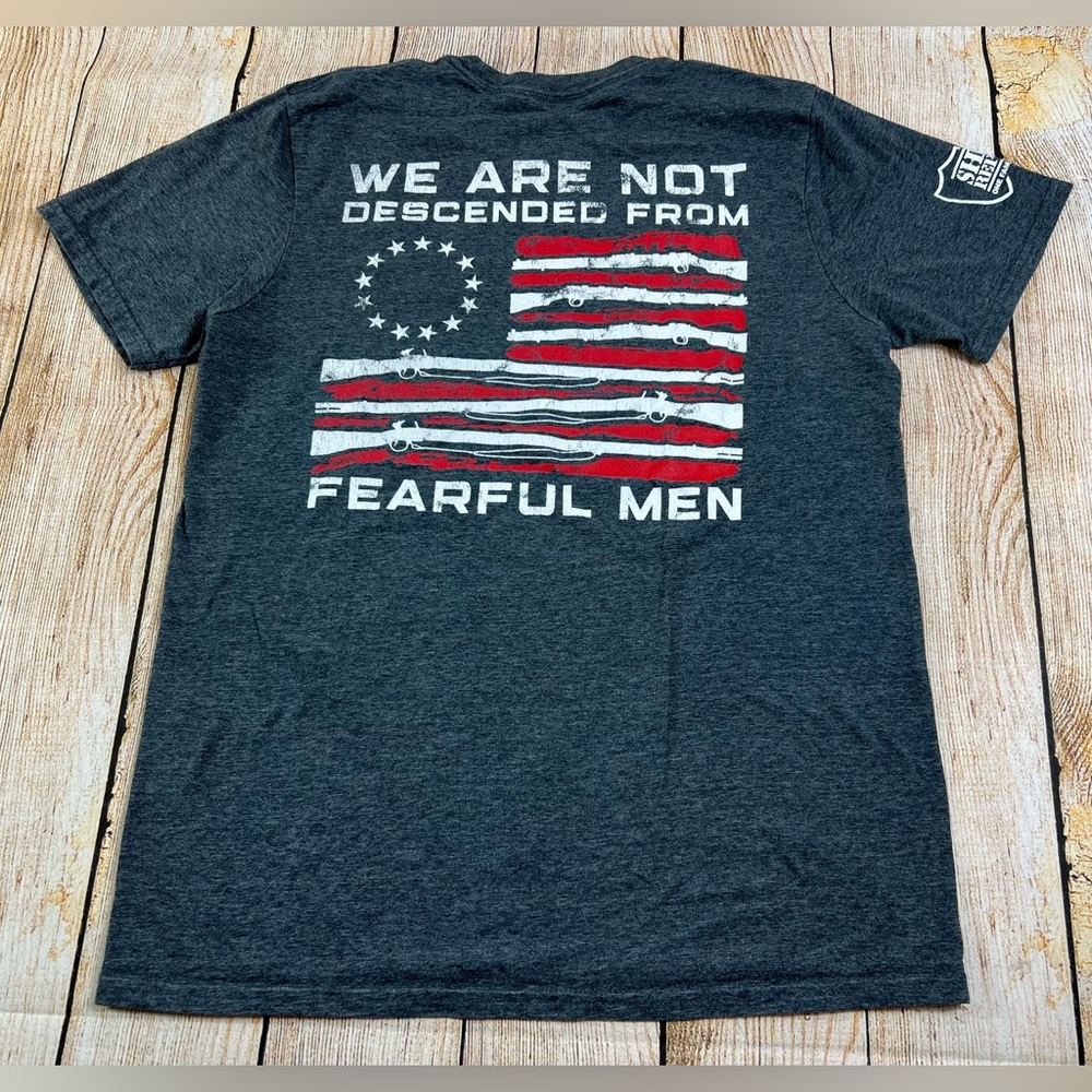 Shield Republic Patriotic T Shirt One Family Invisible